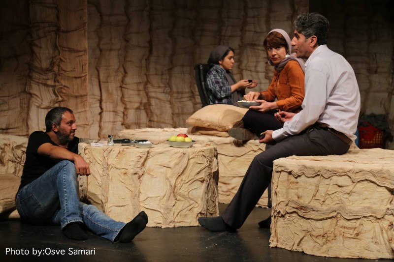 گزارش تصویری- نمایش گوربانی به کارگردانی محمدعلی ‌حسینعلی ‌پور و علیرضا ایزدی