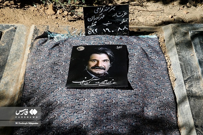 گزارش تصویری- مراسم تشییع و خاکسپاری عزت الله مهرآوران