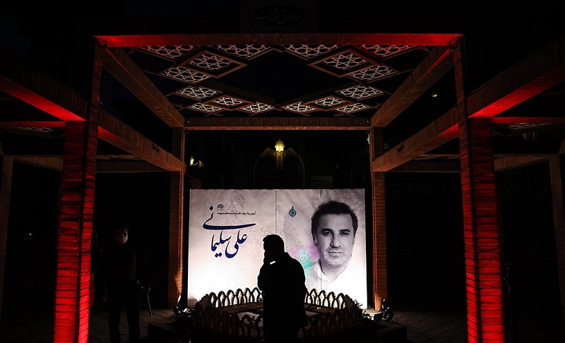 گزارش تصویری- مراسم یادبود علی سلیمانی