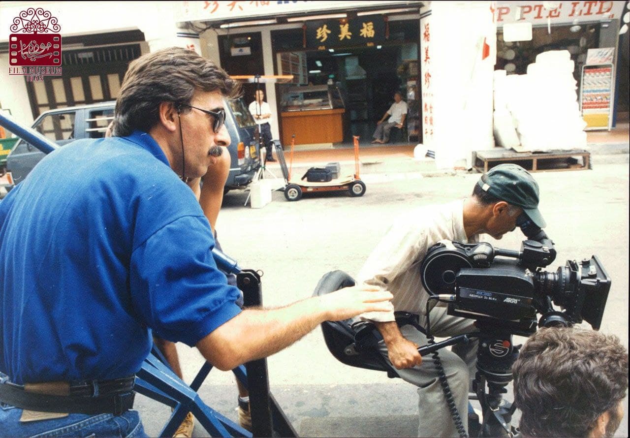 عکس هایی از عزیز ساعتی مدیر فیلمبرداری و عکاس سینما