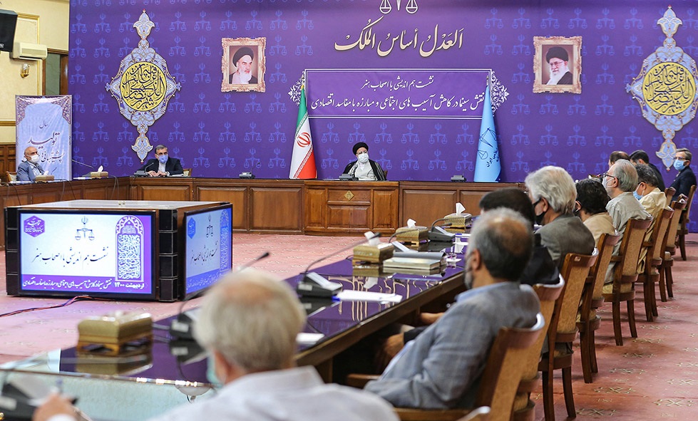 فیلم- دیدار سینماگران با رئیس قوه قضائیه