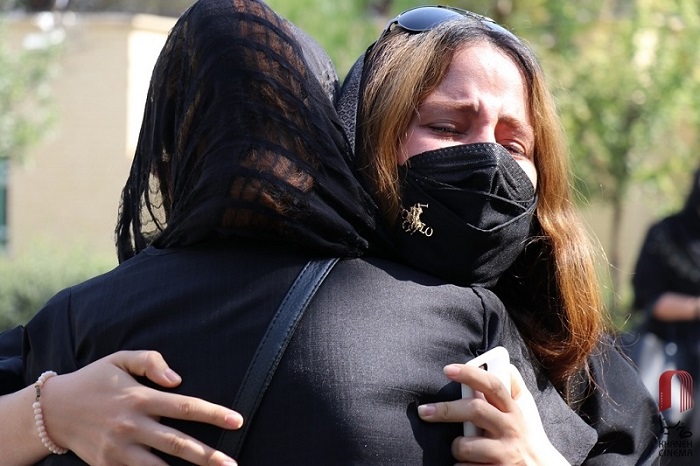 گزارش تصویری- مراسم تشییع زنده‌یاد محمد برسوزیان