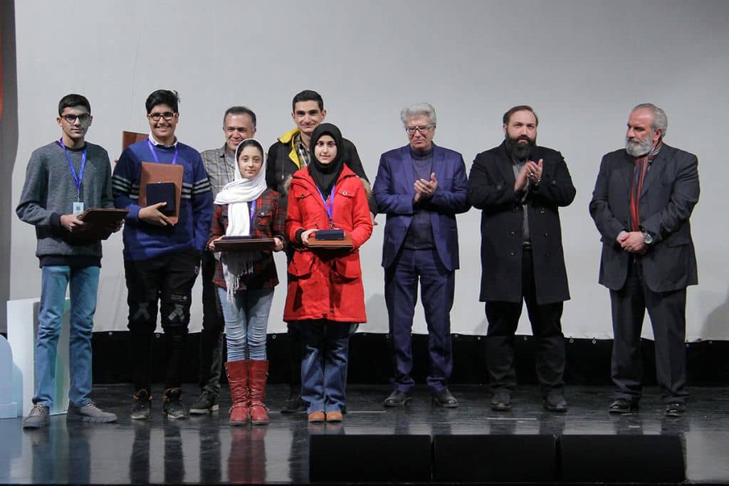 گزارش تصویری- مراسم اختتامیه ششمین المپیاد فیلمسازی نوجوانان ایران