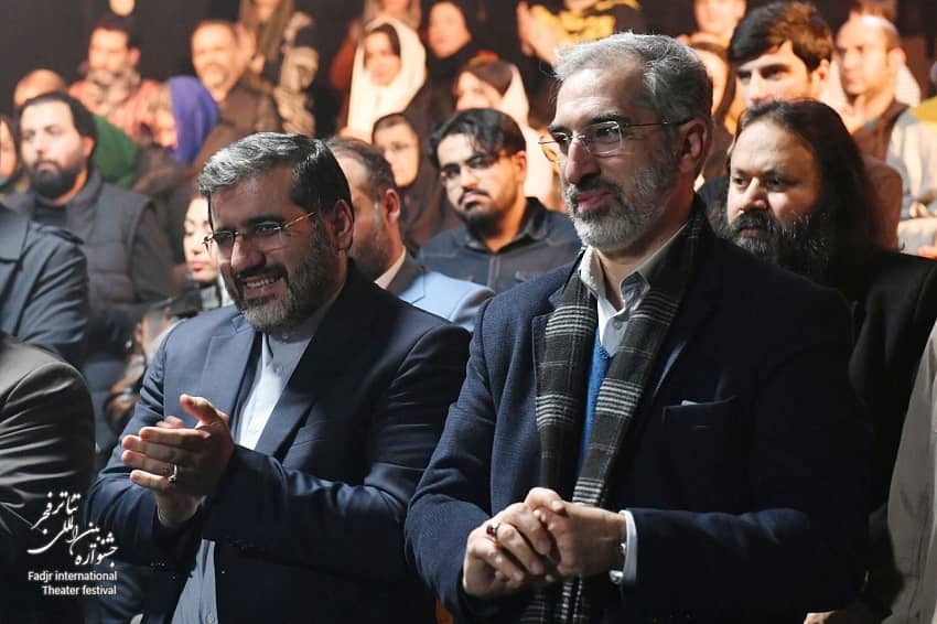 گزارش تصویری - حضور وزیر فرهنگ و ارشاد در جشنواره تئاتر فجر