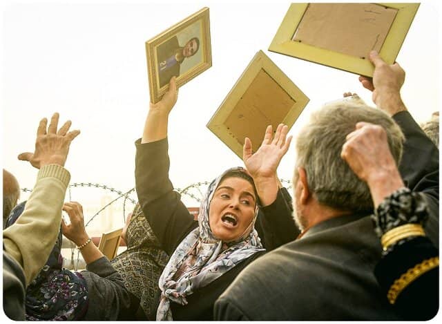  عکسی از ژاله صامتی در نقش «سرهنگ ثریا»