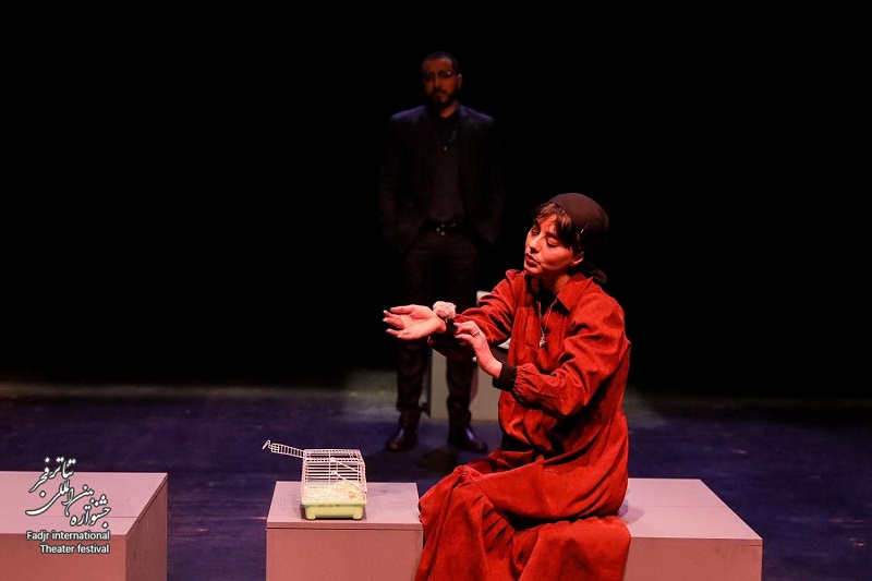 گزارش تصویری- «آسمان پا به ماه» به کارگردانی سعیده آجربندیان/ جشنواره تئاتر فجر