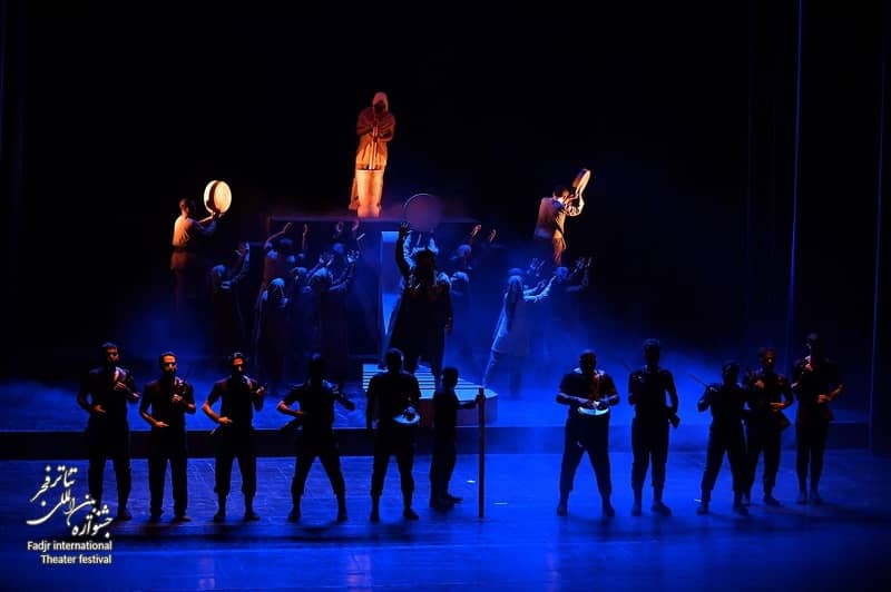 گزارش تصویری- « مدق الحناء» به کارگردانی یوسف البلوشی/ جشنواره تئاتر فجر