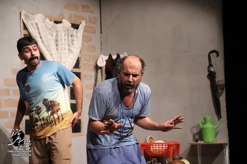 گزارش تصویری- «موکت بر» به کارگردانی مجید کاظم زاده مژدهی/ جشنواره تئاتر فجر