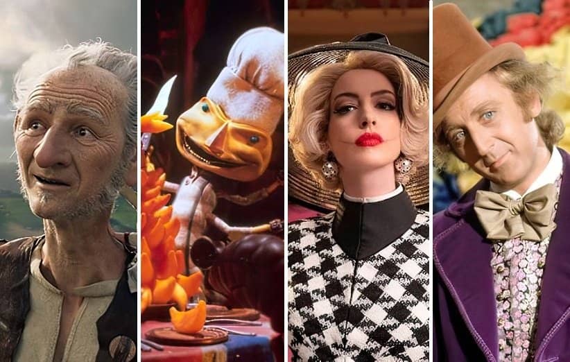 ۱۵ فیلم اقتباسی از کتاب‌های رولد دال