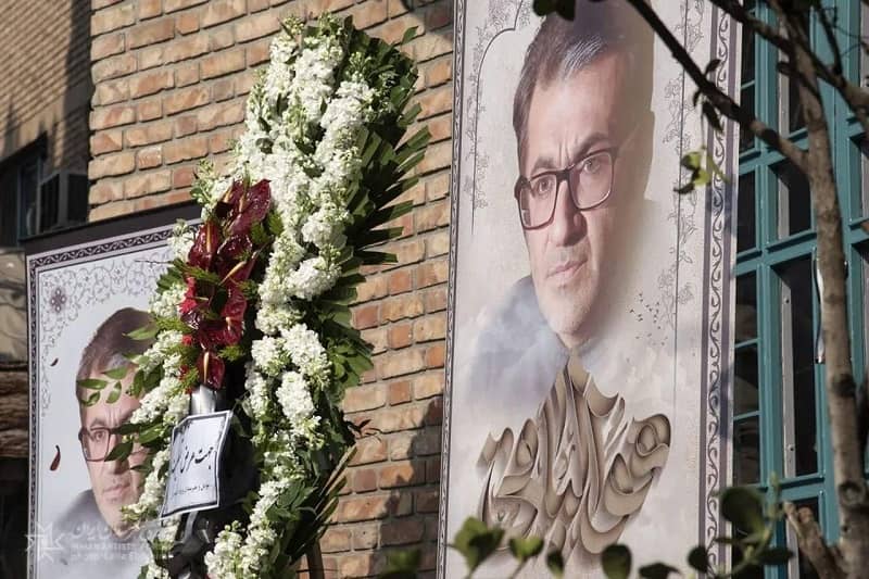 گزارش تصویری- مراسم تشییع پیکر شهرام عبدلی 