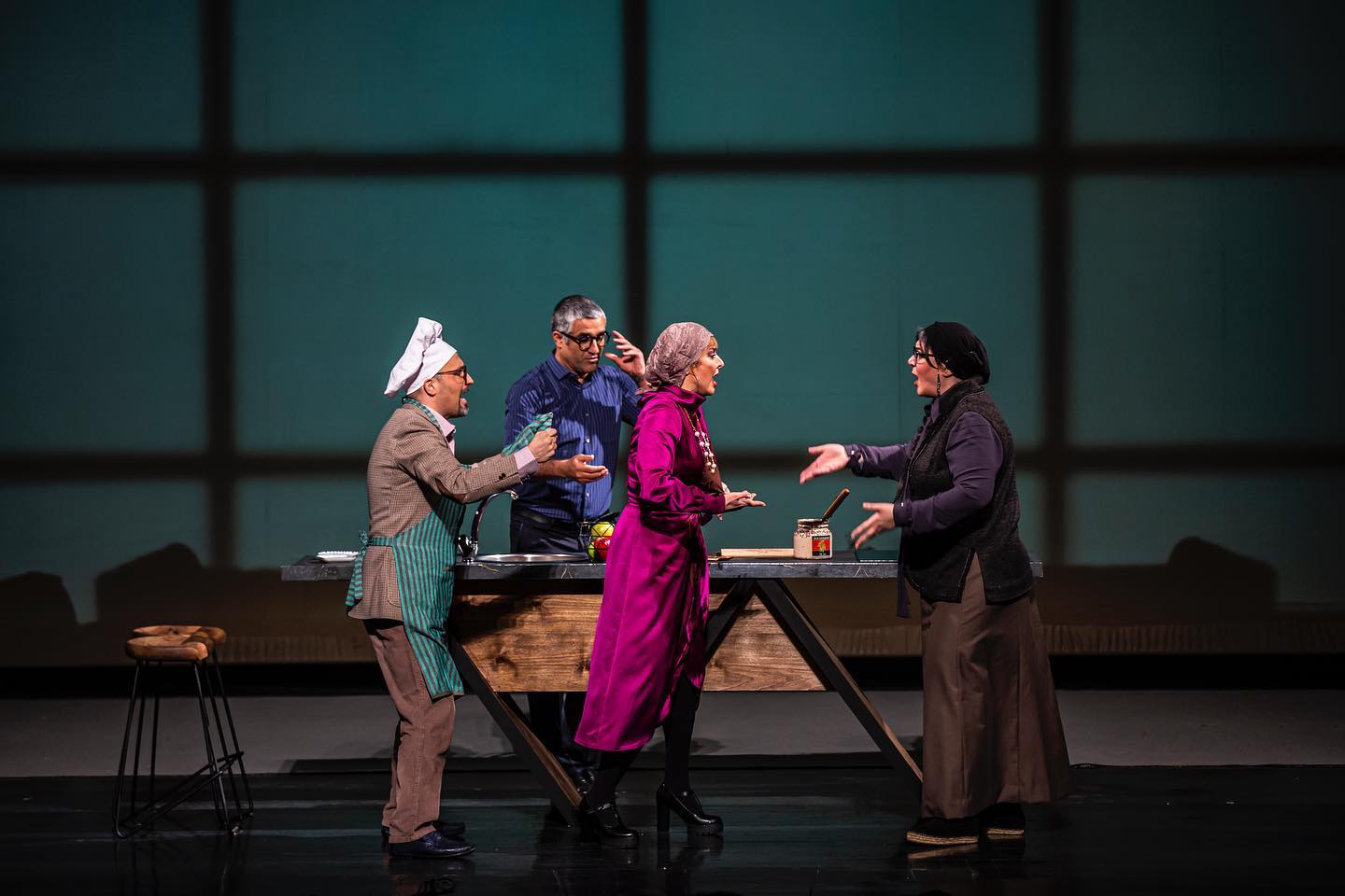 گزارش تصویری- نمایش «آن سوی آینه» به کارگردانی علی سرابی