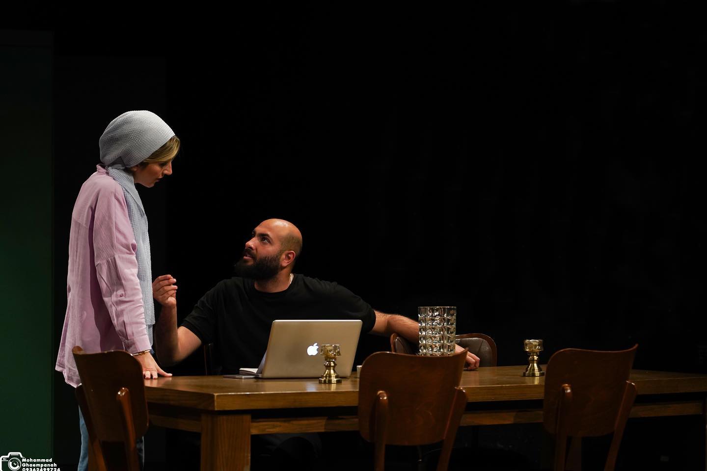 گزارش تصویری- نمایش «داغ ننگ » به کارگردانی فرهاد شنتیایی