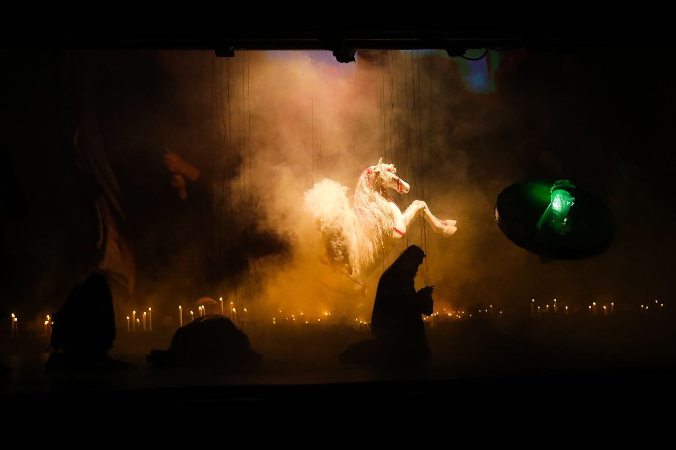 گزارش تصویری- اپرای عروسکی عاشورا به کارگردانی بهروز غریب پور