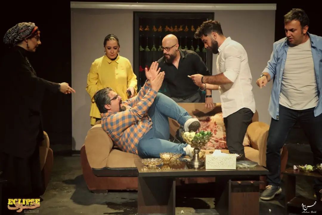 گزارش تصویری- نمایش « خسوف» به کارگردانی پیمان میناوند