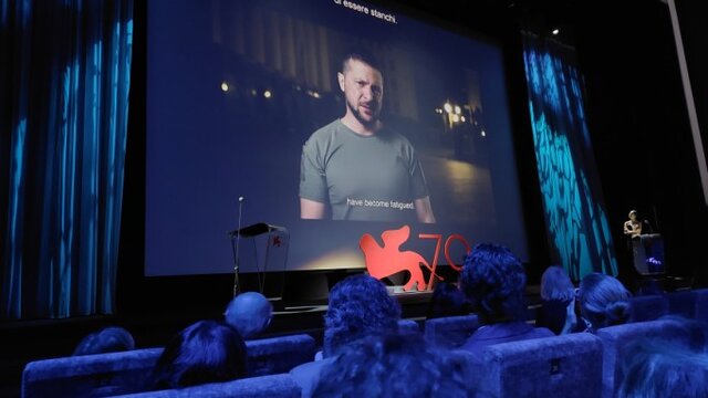 آغاز جشنواره ونیز با پیام رئیسجمهوری اوکراین آغاز جشنواره ونیز با پیام رئیسجمهوری اوکراین