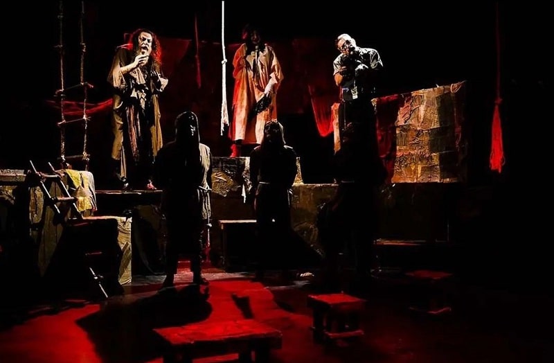 گزارش تصویری- نمایش «تا اون» به کارگردانی هادی حوری