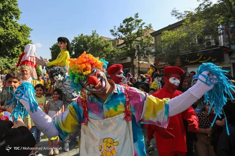 گزارش تصویری- افتتاحیه  بیست و هفتمین جشنواره بین المللی تئاتر کودک و نوجوان - همدان 