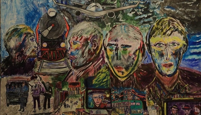 مسعود کیمیایی باز هم نقاشی‌هایش را به نمایش می‌گذارد