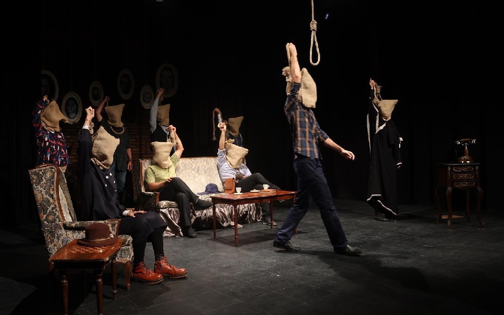 گزارش تصویری- نمایش «مونوپلژی » به کارگردانی علی حاجی ملاعلی 