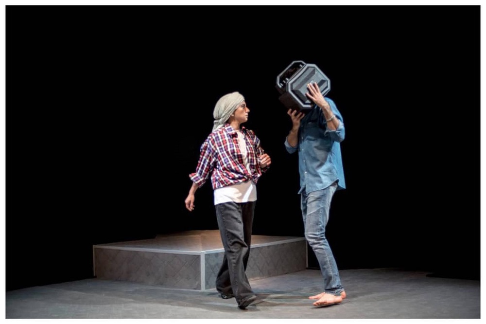 گزارش تصویری- نمایش «نرفتن» به کارگردانی حامد جلالی فراهانی و مجتبی واشیان