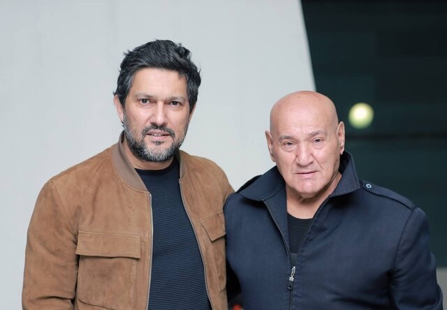 تصاویر- حضور حامد بهداد کنار بازیگران قدیمی