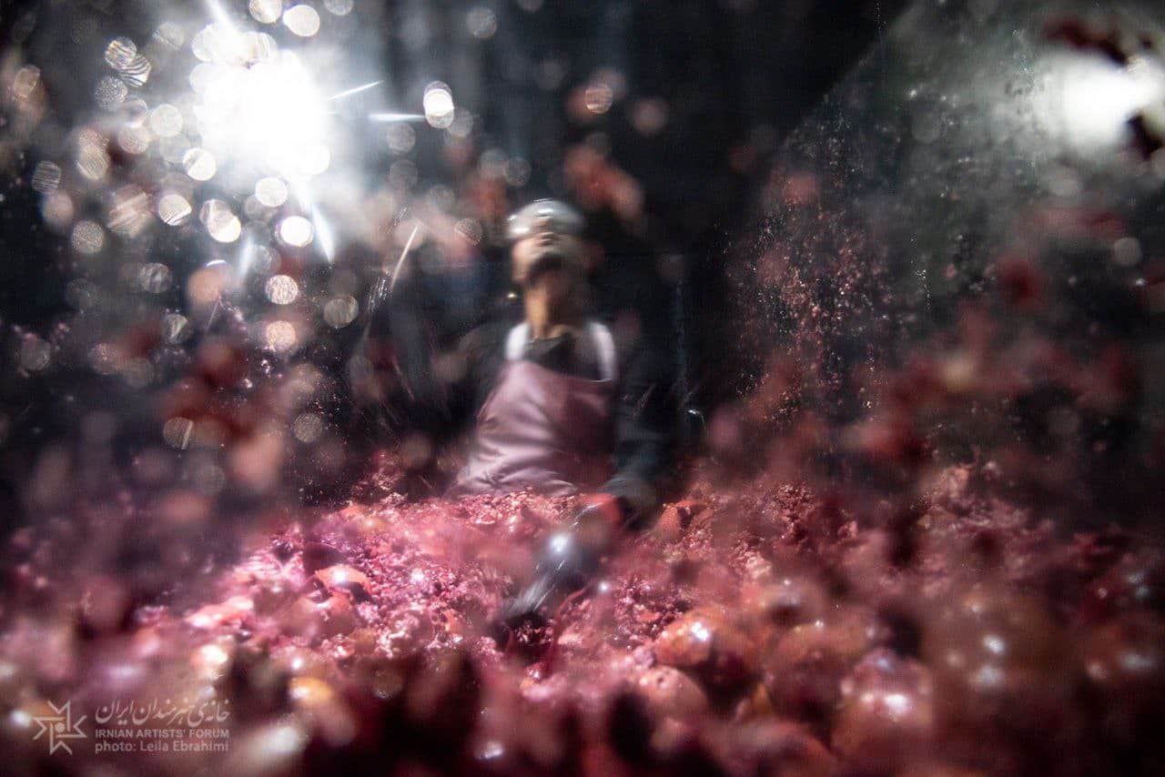 گزارش تصویری- پرفورمنس «الف نون الف ر» با طراحی بهمن عباسپور