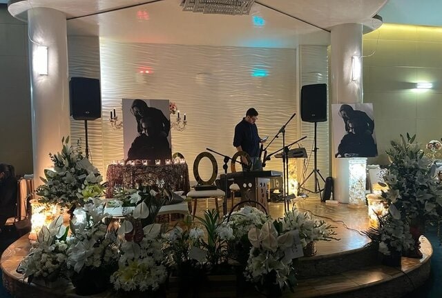 هنرمندان و خانواده داریوش مهرجویی، وحیده محمدی فر گردهم آمدند