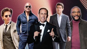 اینفوگرافیگ - ۱۰ بازیگر ثروتمند سال ۲۰۲۳ را بشناسید