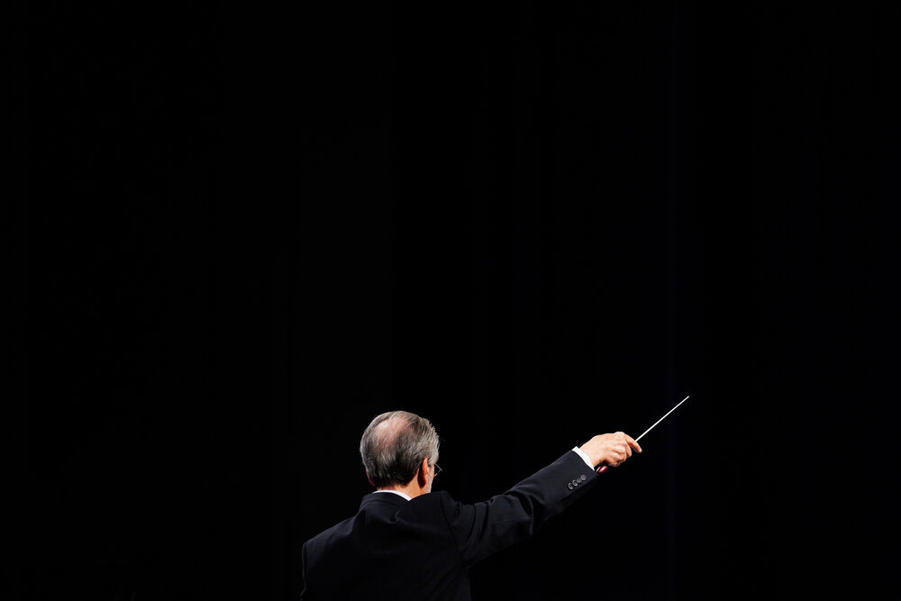 گزارش تصویری- ارکستر موسیقی ملی ایران به رهبری مجید انتظامی