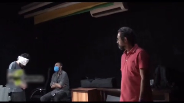 بخش‌های منتشر نشده از پشت صحنه فیلم «شب داخلی دیوار»