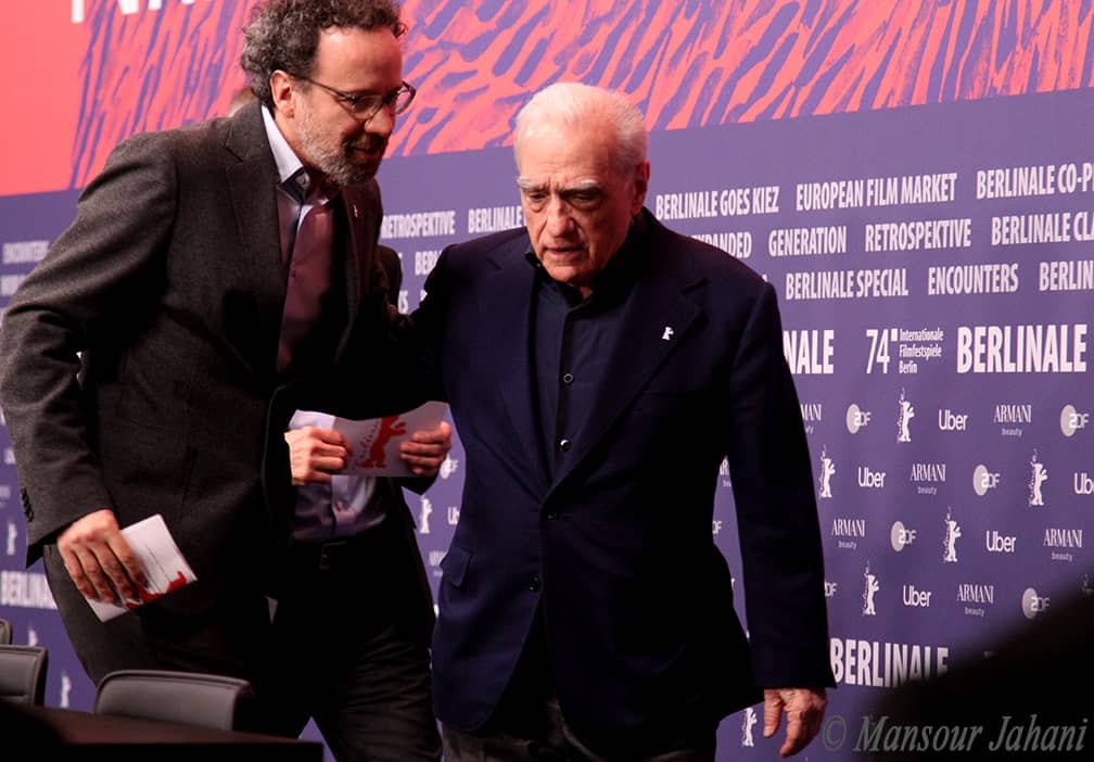 نشست خبری مارتین اسکورسیزی در جشنواره فیلم برلین
