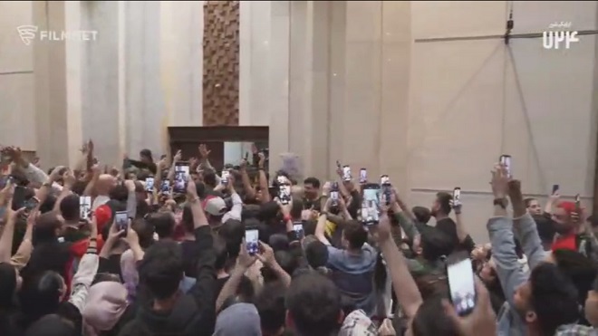 فیلم- اکران مردمی سریال پوست شیر