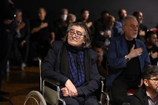  رضا رویگری، مهران رجبی در مراسم شب قدر