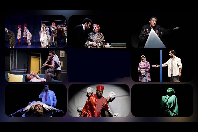 هشت نمایش در تالارهای مجموعه تئاترشهر روی صحنه می روند 