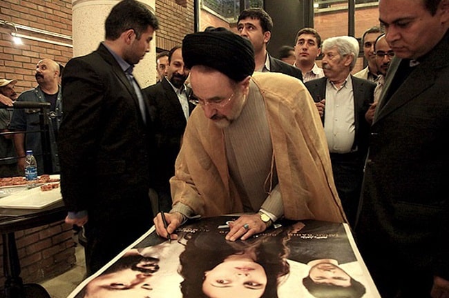  سیدمحمد خاتمی، رئیس‌جمهور محبوب هنرمندان+ تصاویر