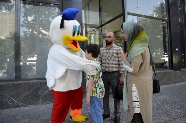  «اردک» مقابل دوربین رفت 