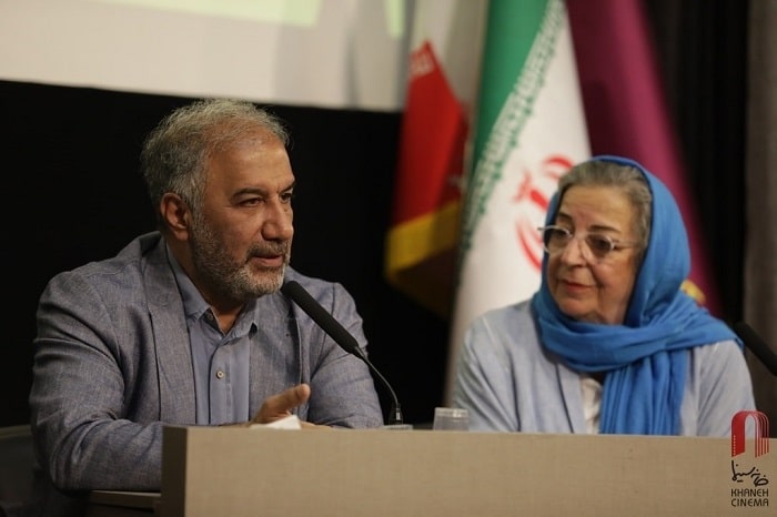 گزارش تصویری- نشست خبری مرضیه برومند و محمدمهدی عسگرپور