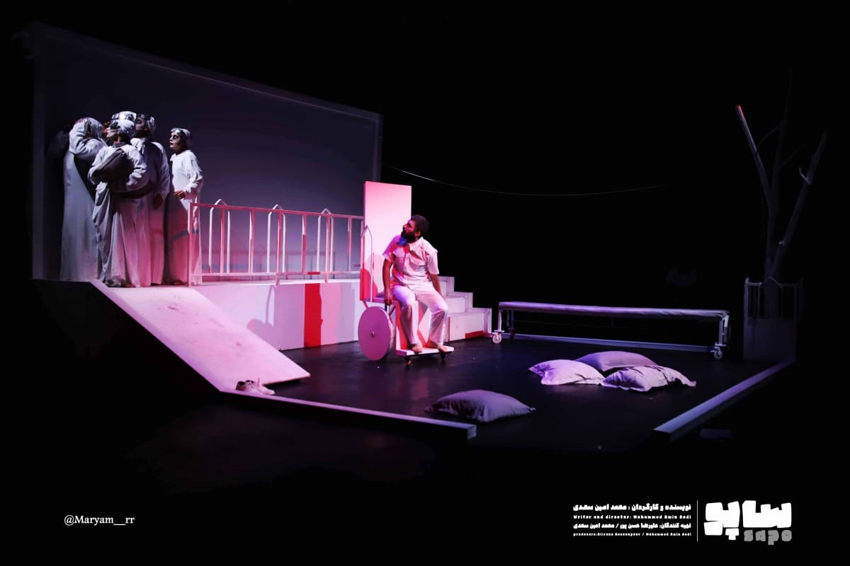 گزارش تصویری- نمایش «ساپو» به کارگردانی امین سعیدی