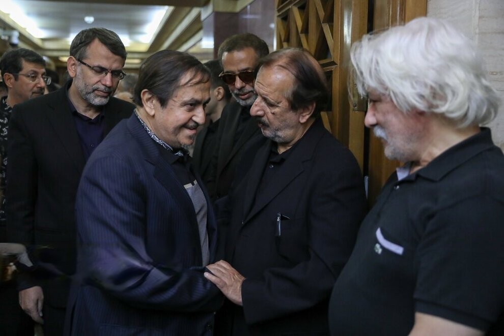 گزارش تصویری- مراسم ختم مادر «مجید مجیدی»