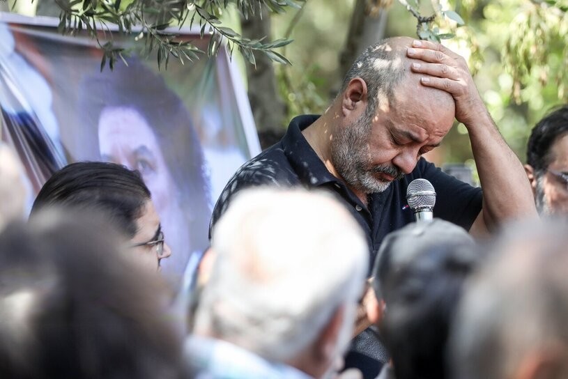 گزارش تصویری- مراسم خاکسپاری آرش میراحمدی با حضور هنرمندان