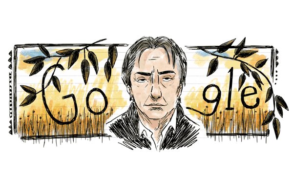 گوگل از آلن ریکمن یاد کرد/ گرامیداشت بازیگر فقید «هری پاتر»