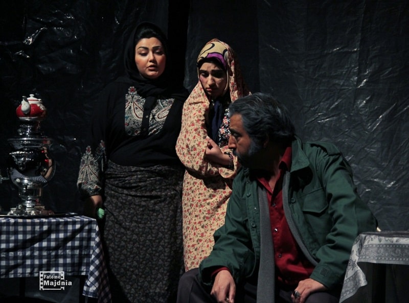 گزارش تصویری- نمایش «مرگ در زمستان» به کارگردانی حامد ‌شیخی