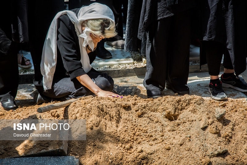 گزارش تصویری- مراسم تشییع پیکر «حسین زمان»