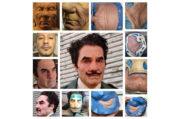 فیلم- گریم سنگین نوید محمدزاده در سریال «آکتور»