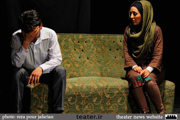 گزارش تصویری/شیراز،نمایش تو بودی ... نه تو بودی کارگردان مهران مقدر