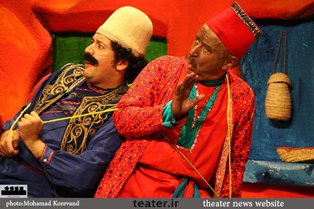 گزارش تصویری/نمایش «مبارک وطلسم شاهزاده»کارگردان:جواد انصافی