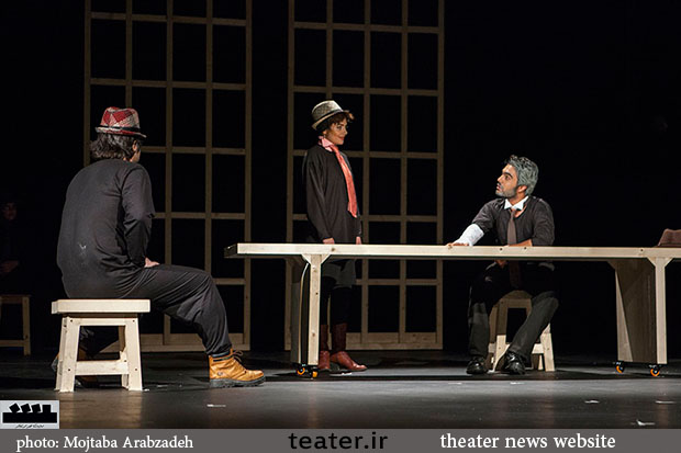 گزارش تصویری نمایش «دو دلقک و نصفی» کارگردان: جلال تهرانی