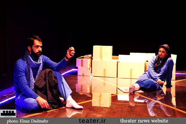 گزارش تصویری نمایش «زمستان 66» کارگردان: علی جعفری