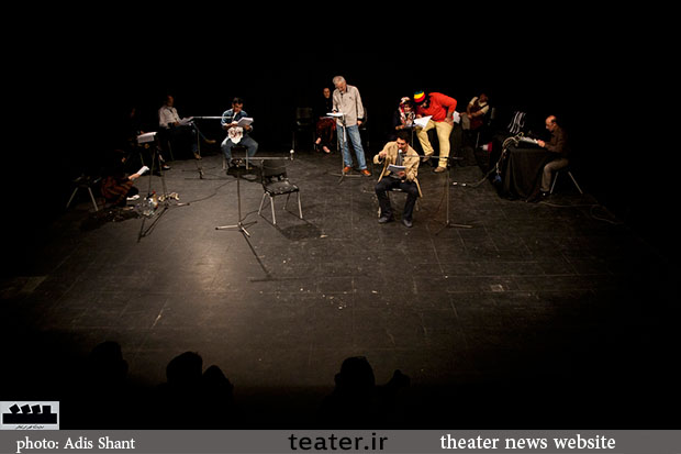 گزارش تصویری رادیو نمایش «ژاک و اربابش» کارگردان : رضا عمرانی