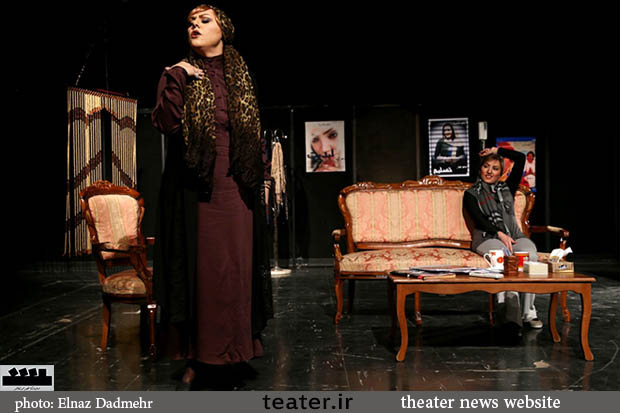 گزارش تصویری نمایش «در سوگ کاظم اشتری» کارگردان: سامان پور سلیمانی‎